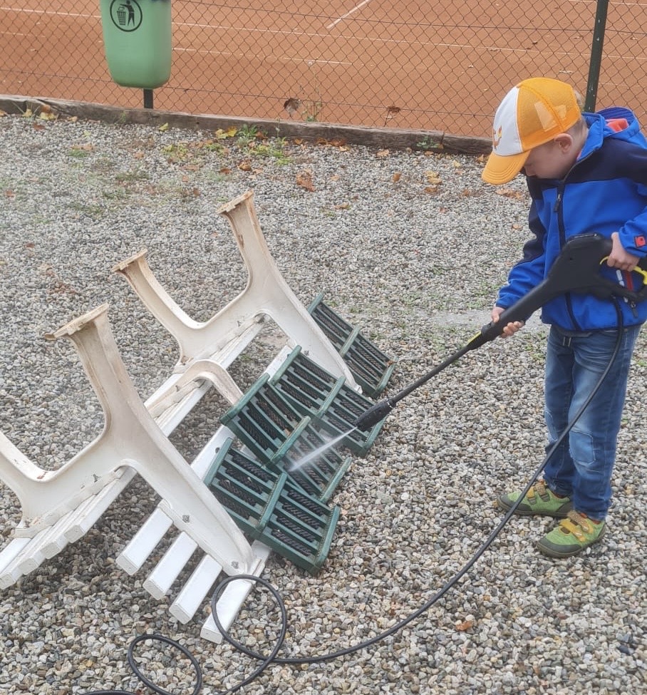 Unsere Tennisanlage ist winterfest!